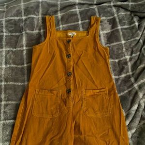 Earthbound corduroy jumpsuit